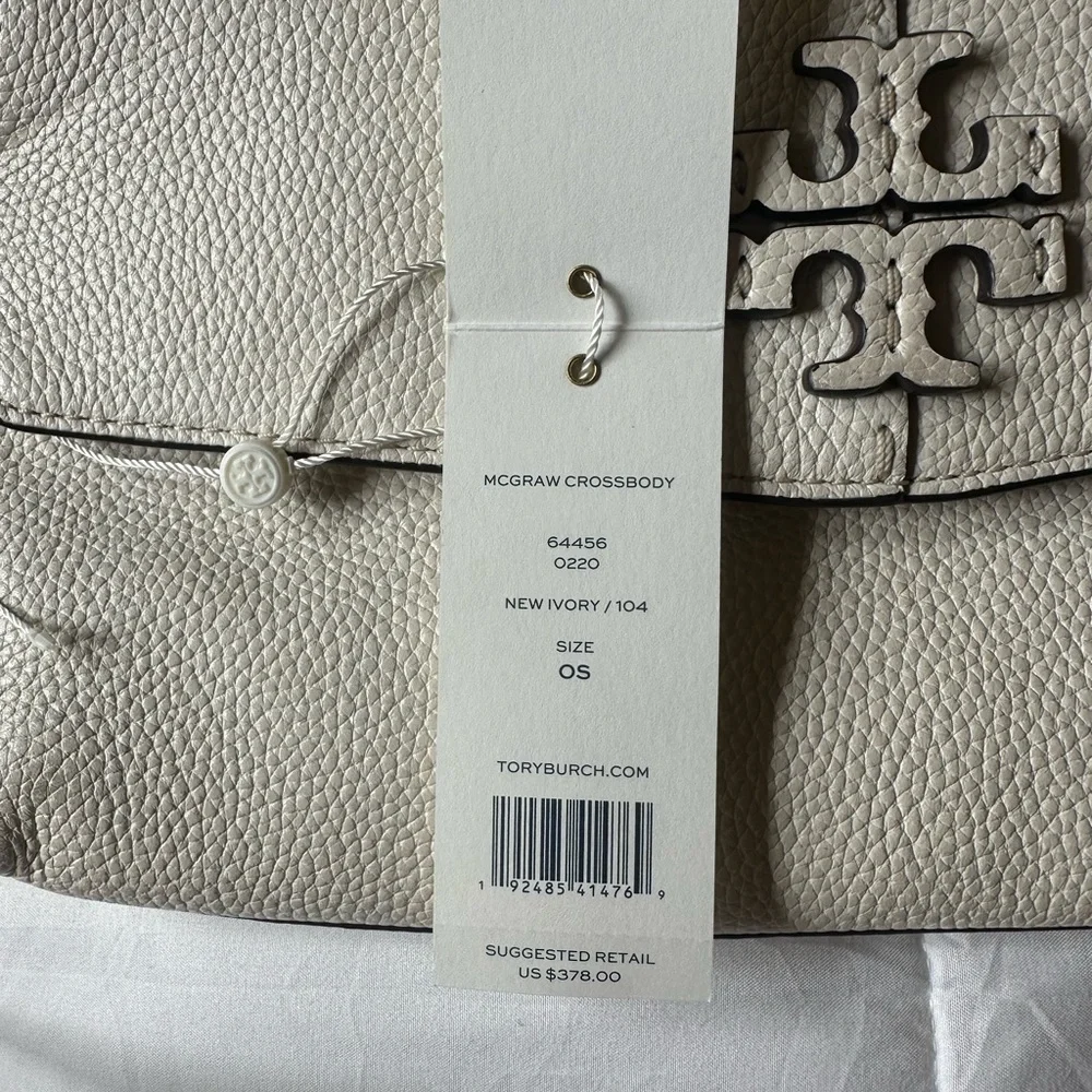 Tory Burch McGraw Crossbody in Cream - Picture 5 of 8